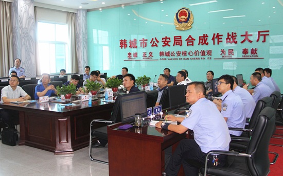 公安部信息化建设督导组到韩城市检查指导工作 公安部信息化建设督导组到韩城市检查指导工作