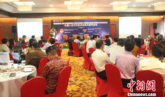 中印尼双方研讨“外国人在印尼就业”难题（图）