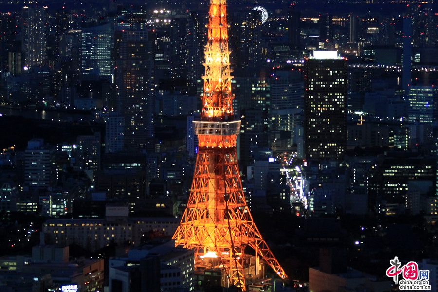東京塔為棱錐體