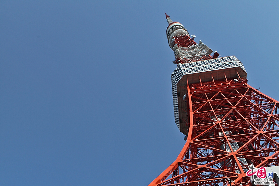 東京塔為棱錐體