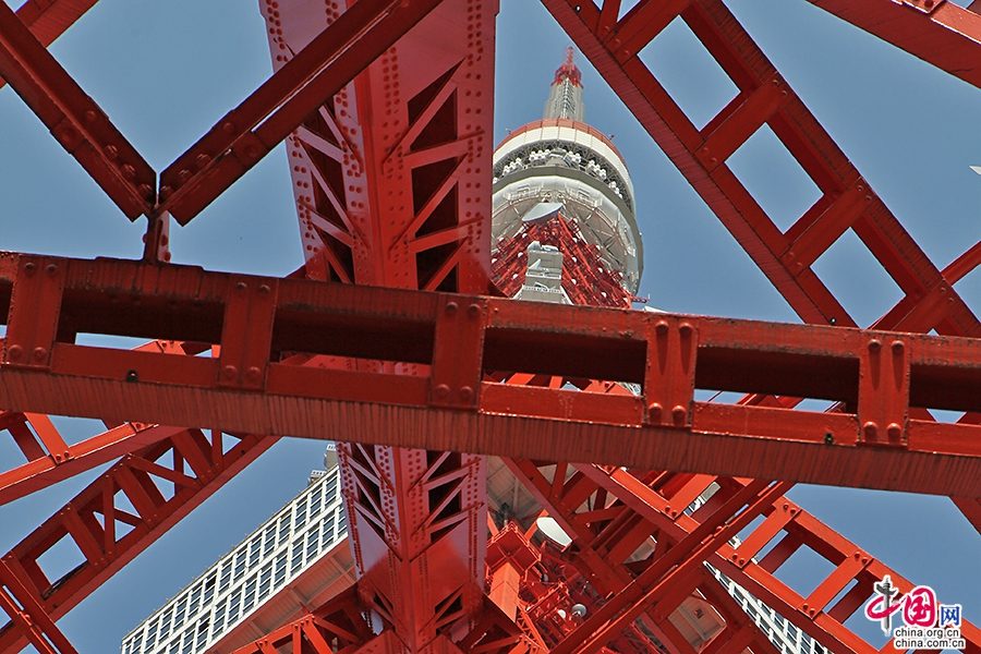 東京塔250米處為圓形的特別瞭望臺