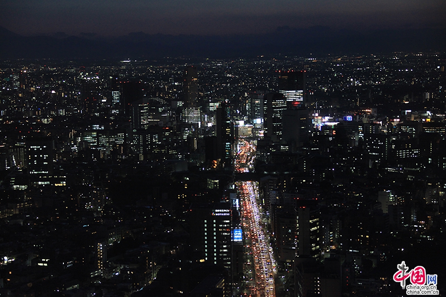 愈夜愈美麗的東京都