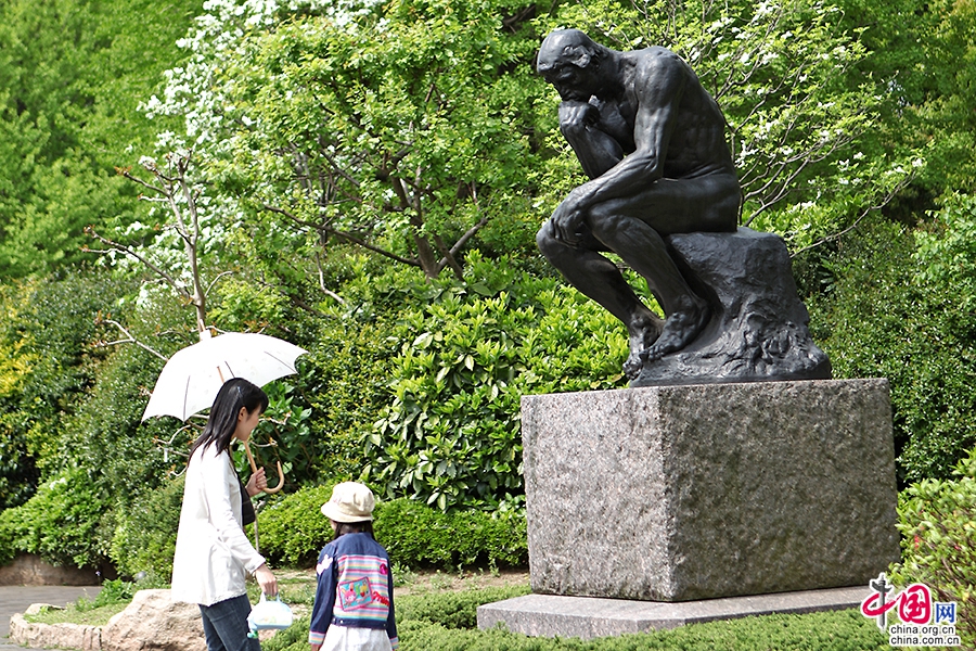 羅丹《沉思者》原作放大，1926年鑄造