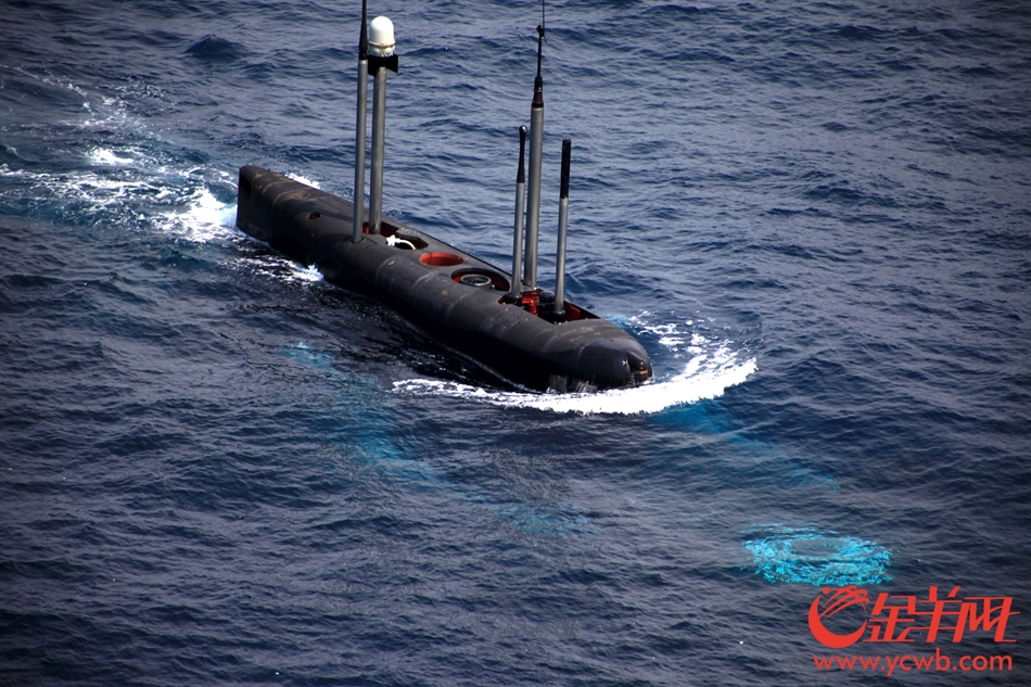 现场直击南海“海上巨鲸”372潜艇