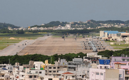 日媒:冲绳就驻日美军基地再起诉日本政府