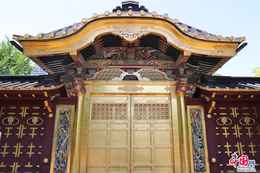 上野东照宫唐门建于1651年