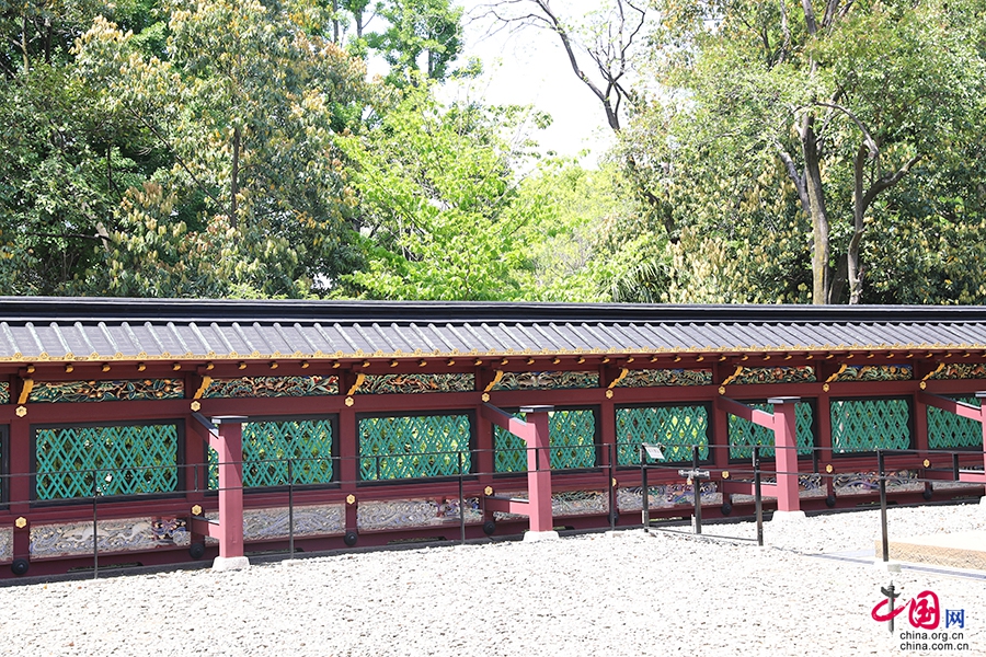 上野东照宫透屏建于1651年