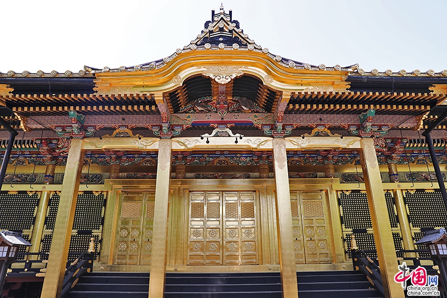 上野东照宫社殿使用金箔装饰