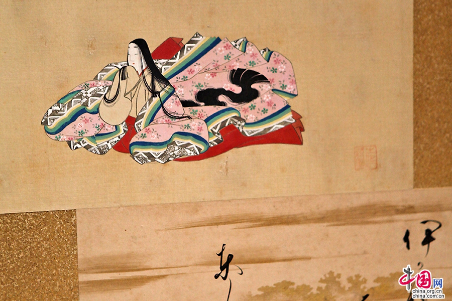 女房三十六歌仙图屏风(17世纪)
