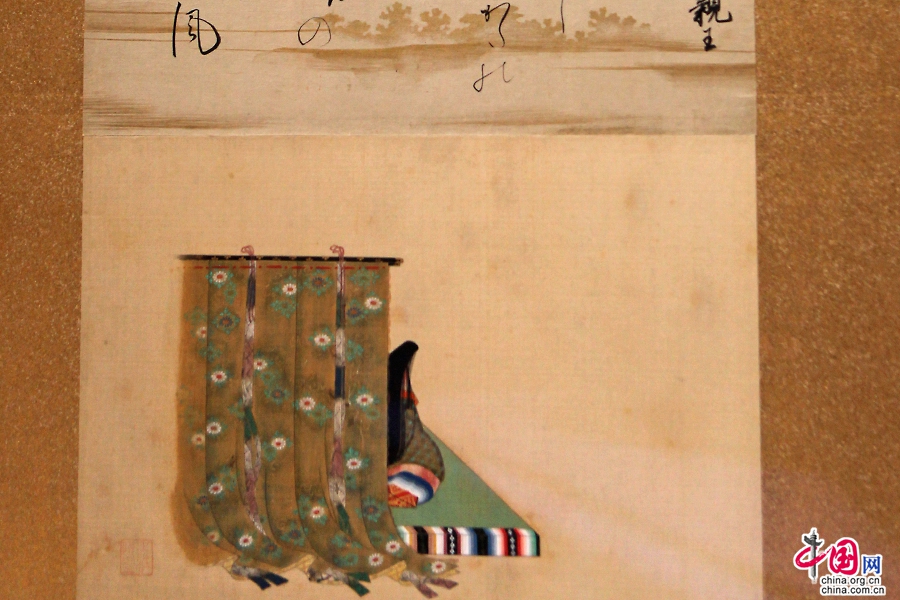 女房三十六歌仙图屏风（17世纪）