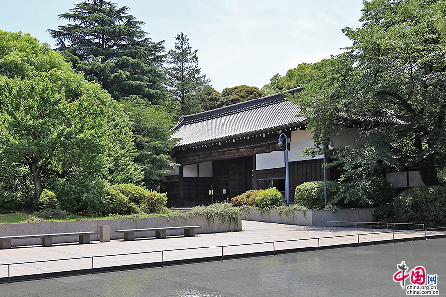 东京国立博物馆内的江户时代的黑门