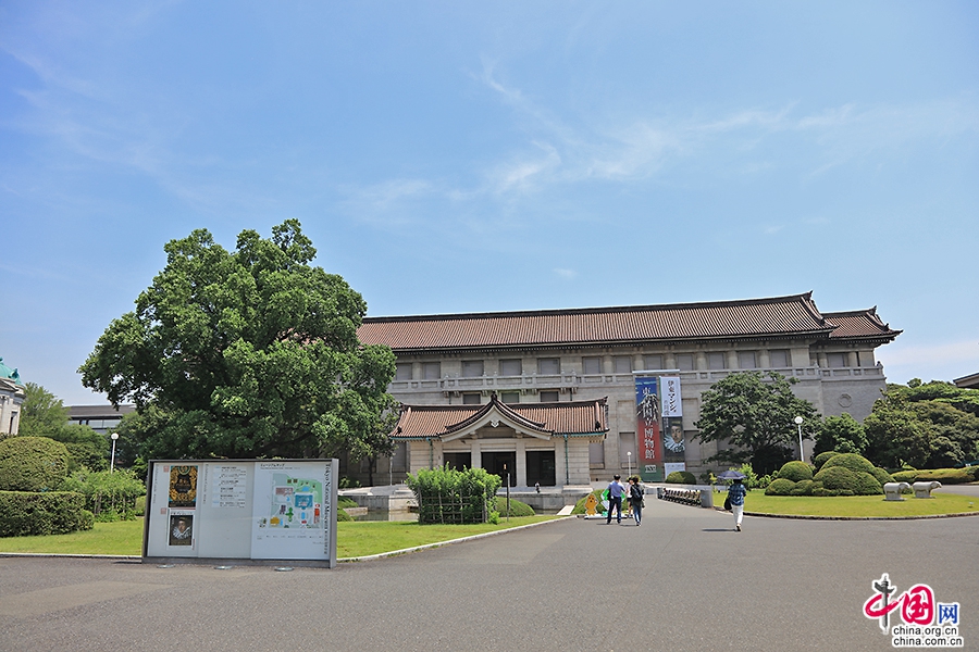 东京国立博物馆本馆按时代展出日本各年代各领域的文物