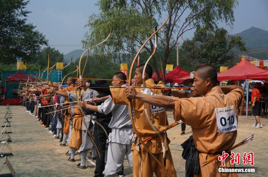 少林禅弓邀请赛释永信现场观战027