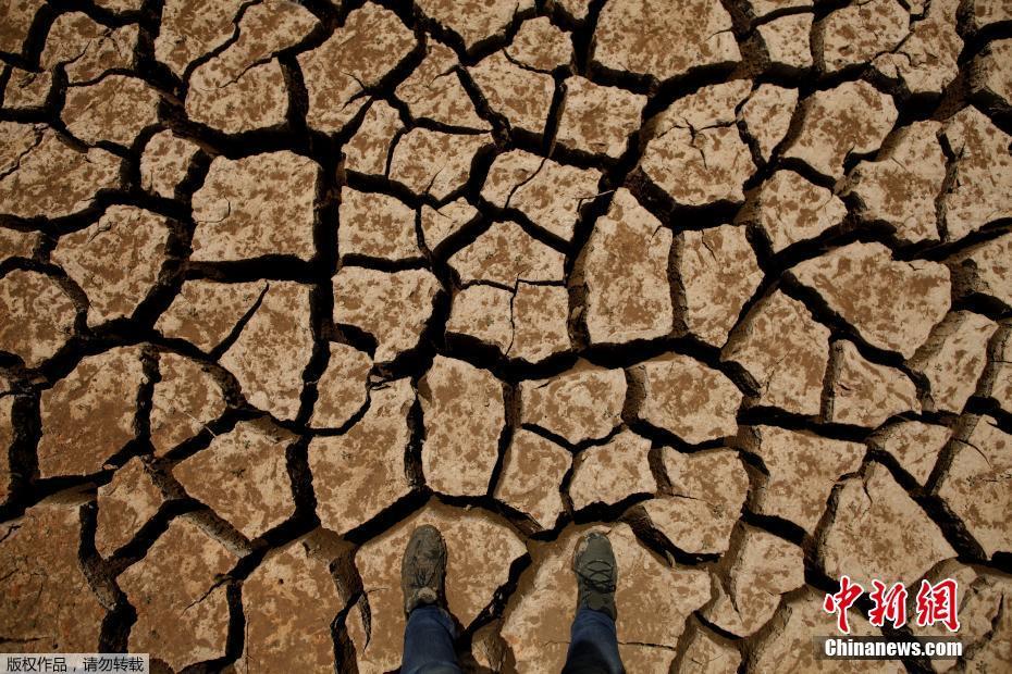 西班牙遭遇严重干旱 土地龟裂触目惊心