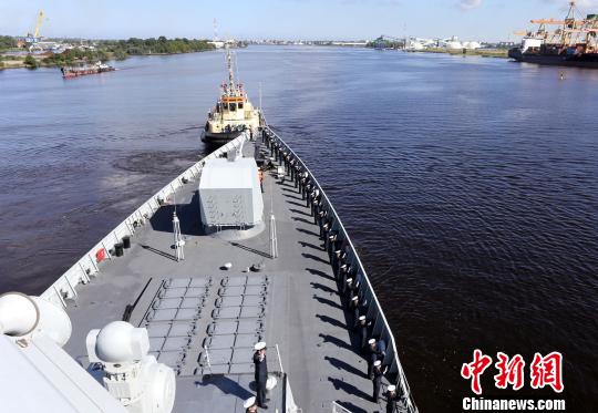 中国海军舰艇编队圆满结束对拉脱维亚访问