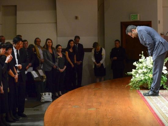 南加州大学月初举办活动,悼念纪欣然。(南加州大学网站截图)