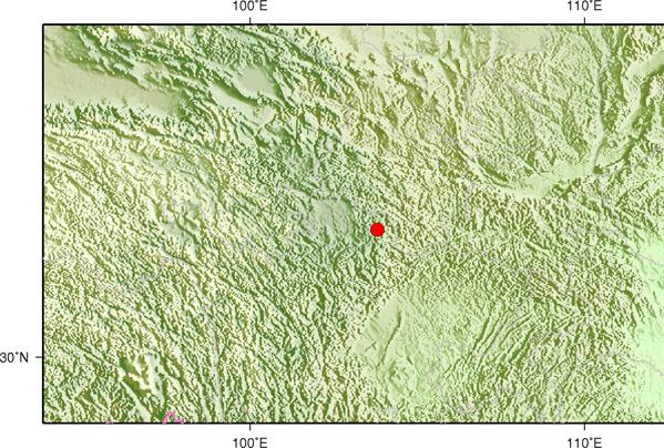 四川九寨沟县发生3.3级地震 震源深度23千米
