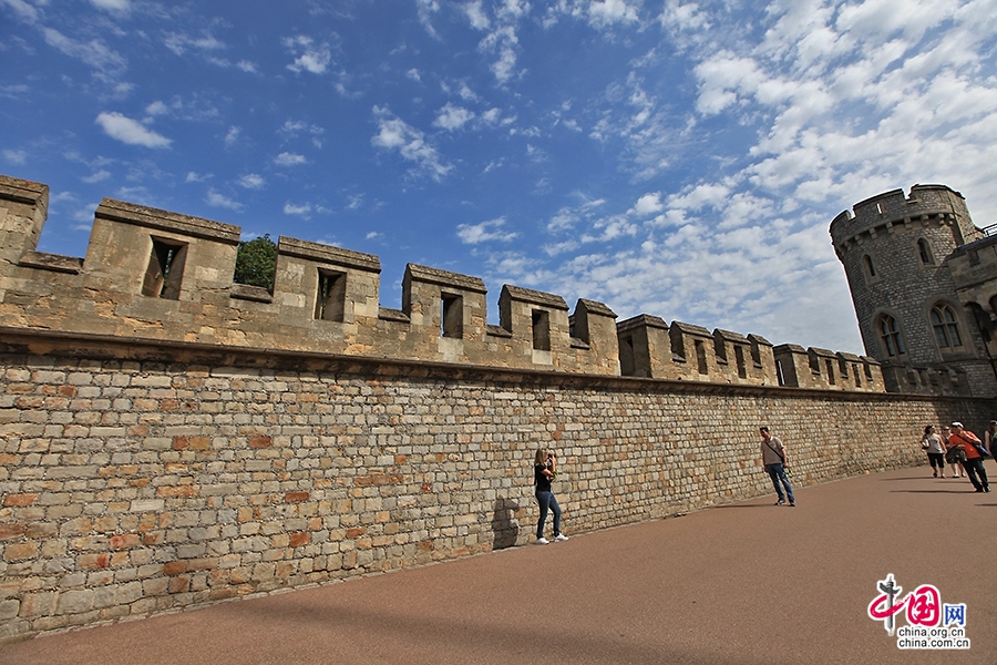 温莎堡中区城墙