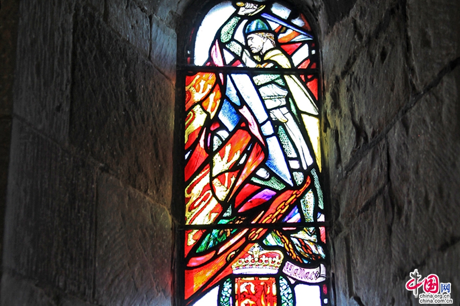 圣玛格丽特礼拜堂的玻璃花窗