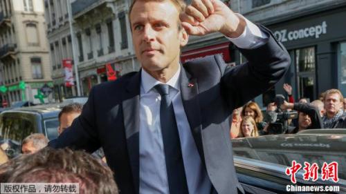 资料图：法国总统马克龙