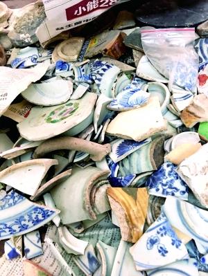 圆明园垒起文物长城 已从周边地区收回8万余件文物 圆明园垒起文物长城 已从周边地区收回8万余件文物