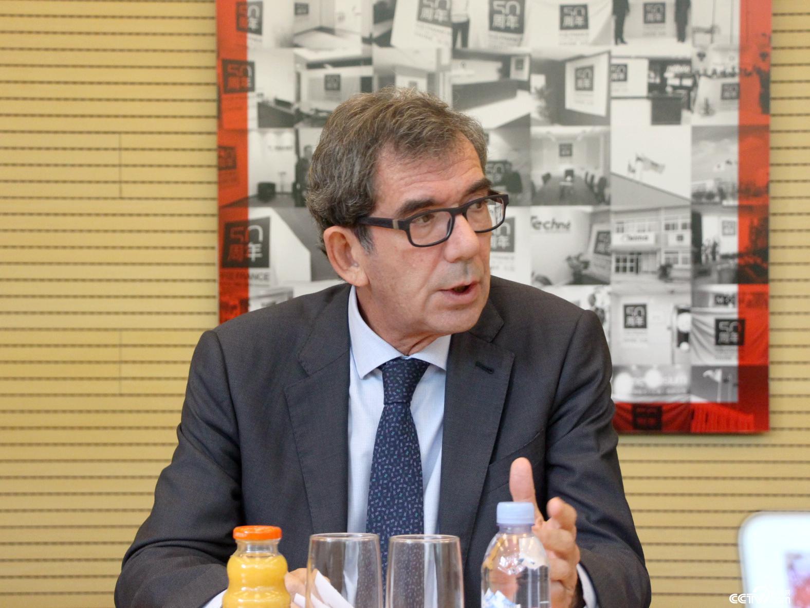 法国驻华大使黎想(齐琛冏/摄) 法国驻华大使黎想(齐琛冏/摄)