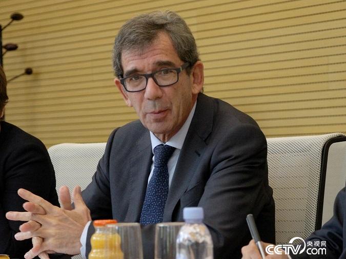 法国驻华大使黎想接受记者采访(齐琛冏/摄) 法国驻华大使黎想接受记者采访(齐琛冏/摄)