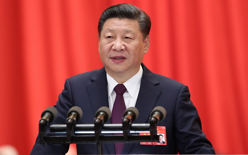中國共産黨第十九次全國代表大會開幕 習近平作報告
