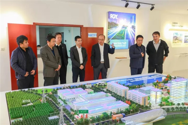 陕西省靖边县政府领导参观江苏峰谷源