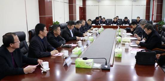 和谐宜居智库在胶州市公安局调研座谈 金星摄影