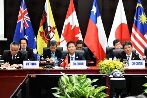 ▲11月10日，越南代表团出席TPP部长级会议。