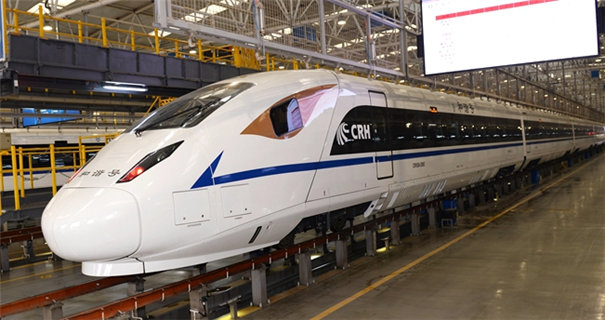 crh3a型动车组即将亮相西成高铁