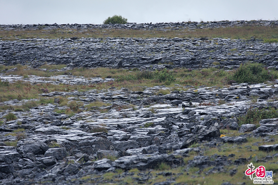 戈尔韦郡优美的山地风光