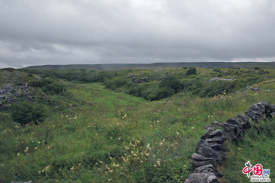 戈尔韦郡优美的山地风光