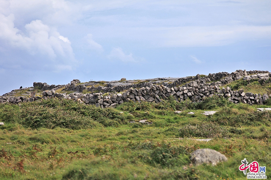 安格斯堡的石墙