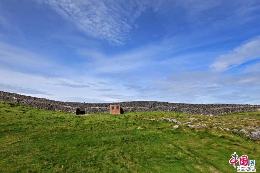 安格斯堡的石墙