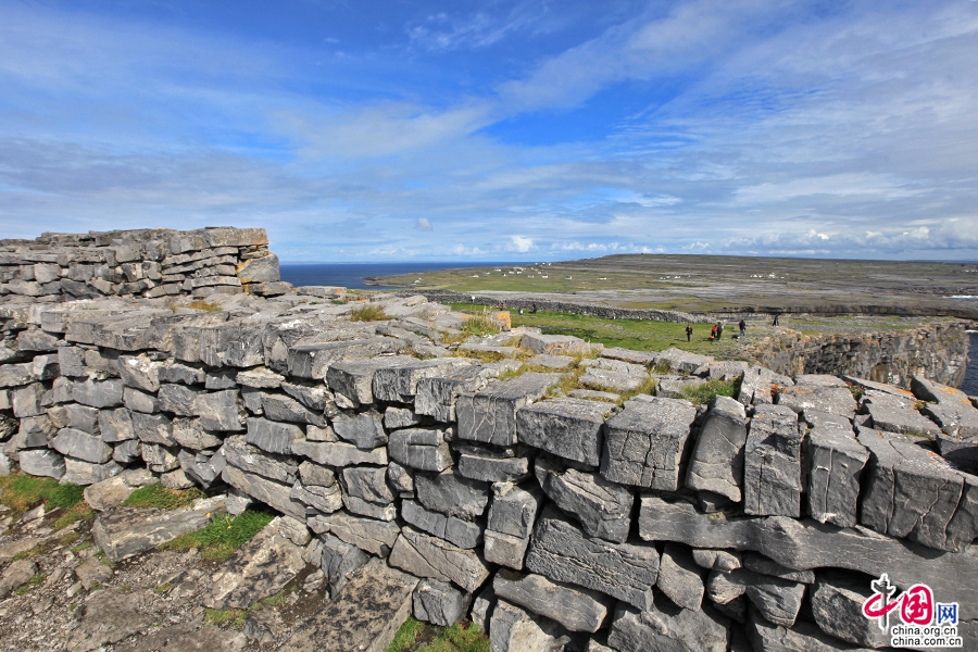 安格斯堡的石墙