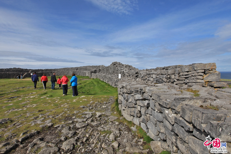 安格斯堡的石墙
