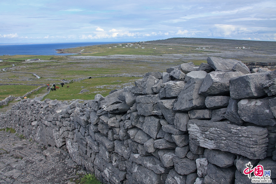 石块是安格斯堡的建筑材料