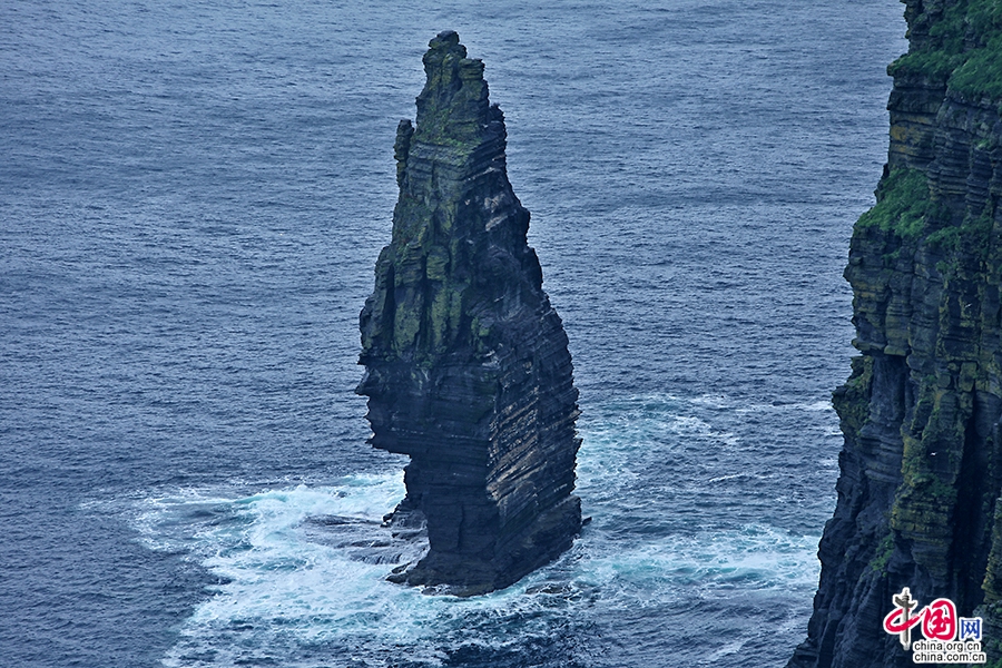莫赫悬崖最著名的人头惟妙惟肖