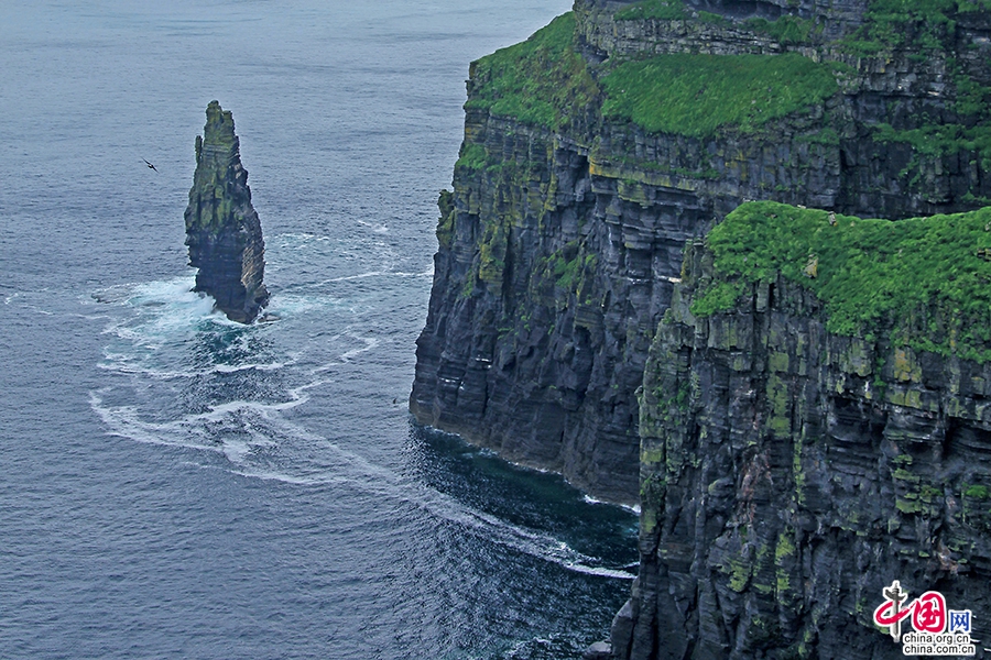 莫赫悬崖最著名的人头惟妙惟肖