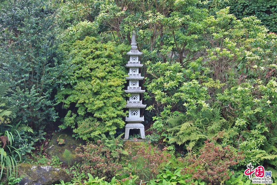 宝尔势格庄园日本花园多重塔