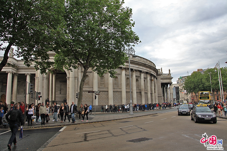 爱岛绿意(二)爱尔兰银行大楼