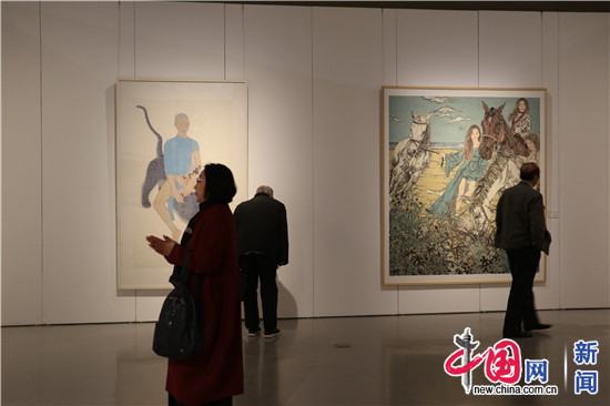 百年中国女性艺术大展在中国妇女儿童博物馆举办