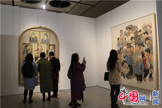 百年中国女性艺术大展在中国妇女儿童博物馆举办