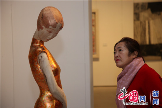 百年中国女性艺术大展在中国妇女儿童博物馆举办