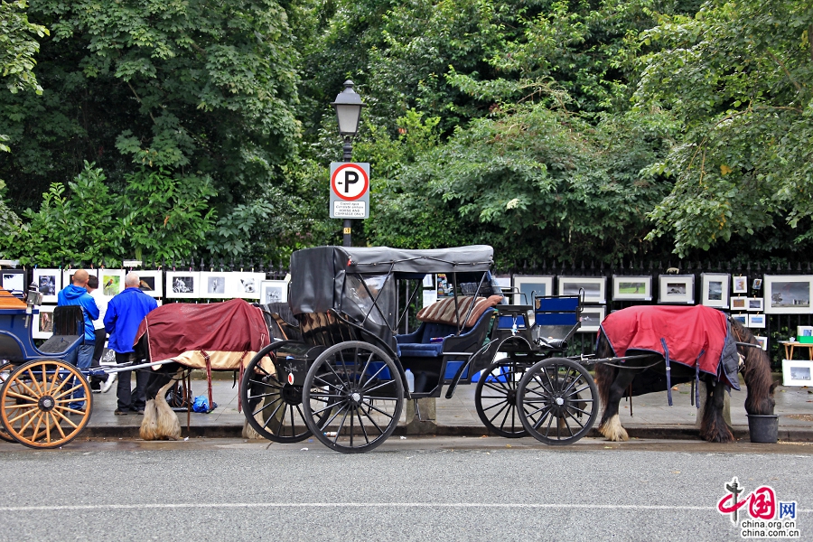 格拉夫顿街的主要交通工具是马车