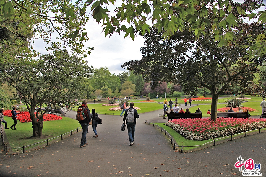 圣斯蒂芬绿地是都柏林的绿肺