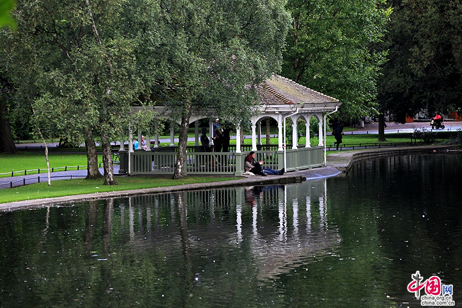 圣斯蒂芬绿地是市民休闲的好场所