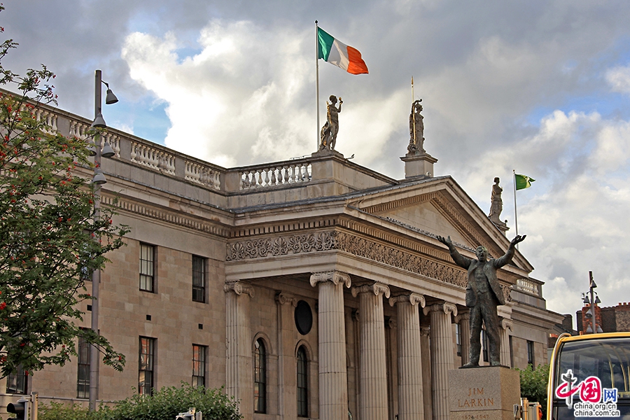 邮政总局大楼是爱尔兰独立复活节起义的舞台